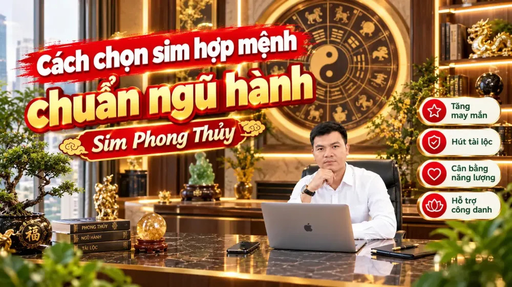 Cách chọn sim phong thủy chuẩn ngũ hành cho người mới