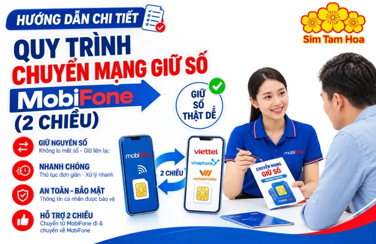 Cập nhật Quy Trình Chuyển Mạng Giữ Số MobiFone